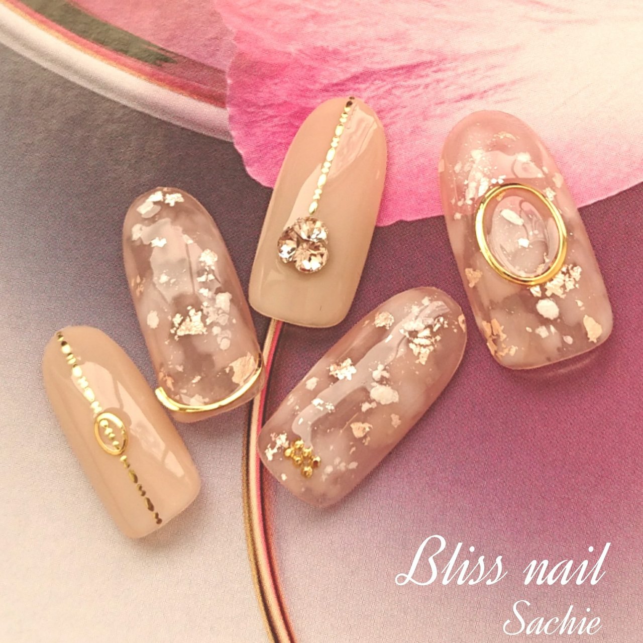 冬 ブライダル パーティー デート ハンド Bliss Sachiのネイルデザイン No ネイルブック