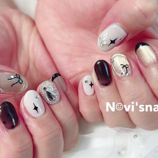 N‪‪☺︎‬vi's nailのネイルデザイン[No.7926148]｜ネイルブック‬