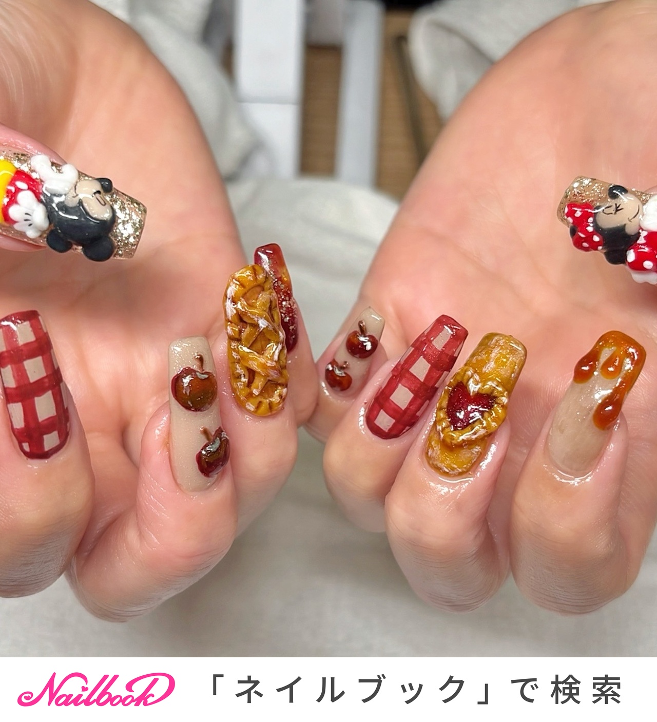 3dパーツのネイルデザイン｜ネイルブック