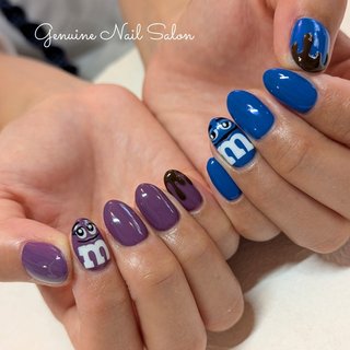 m&m'sネイルのネイルデザイン｜ネイルブック