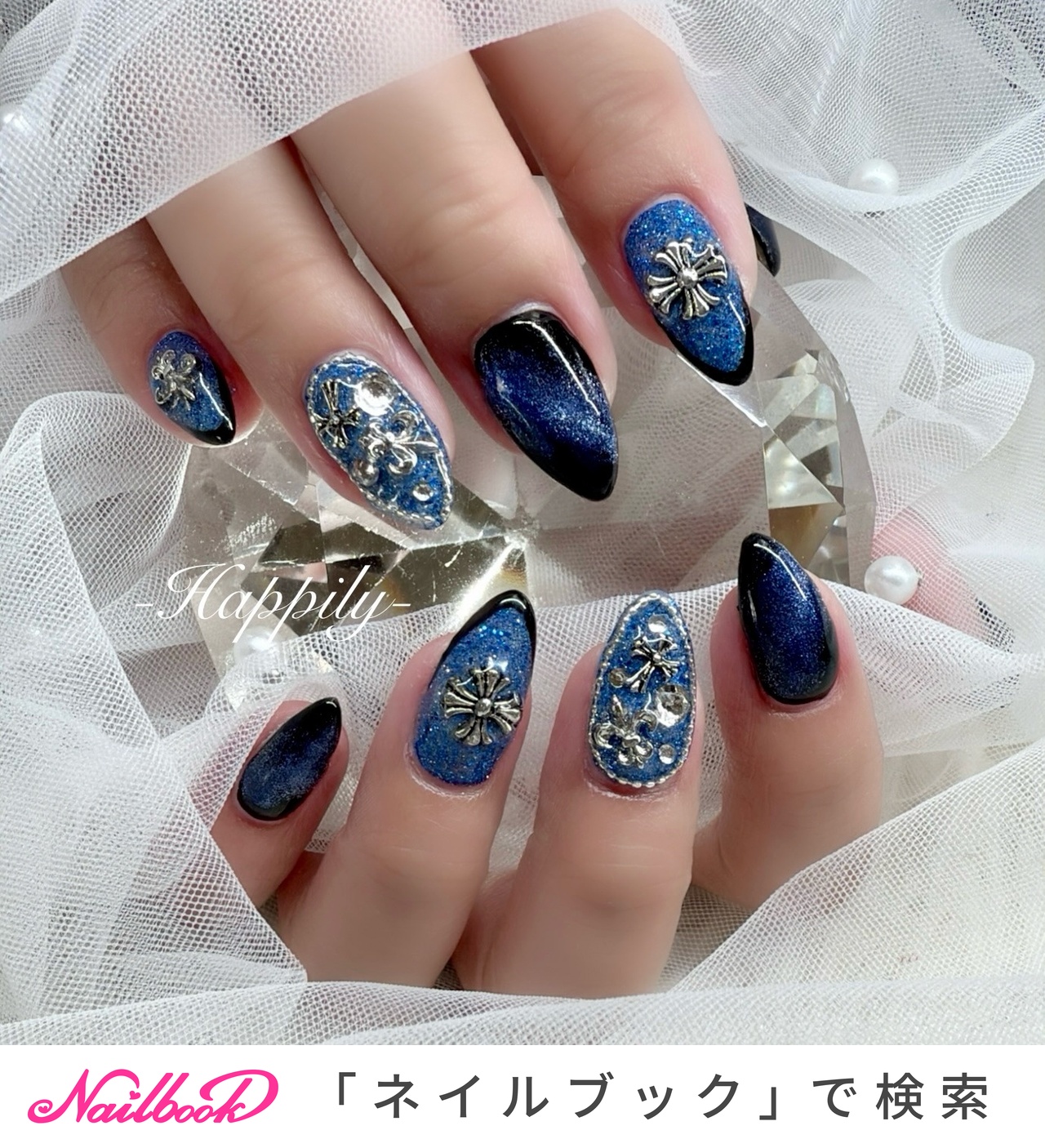 手が綺麗に見えるネイル/オールシーズン/ライブ/推し活/ハンド