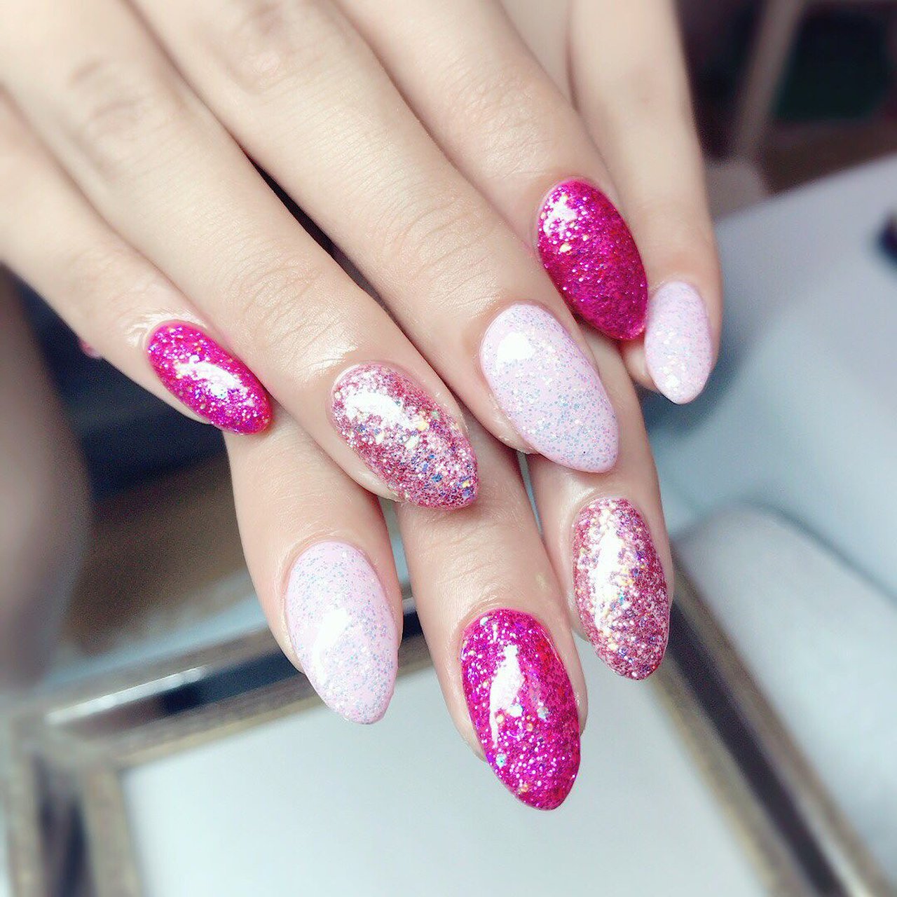 冬 オールシーズン 成人式 パーティー グラデーション Nail Rのネイルデザイン No ネイルブック