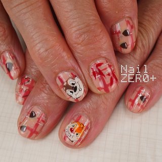 2025年】新着順｜ブラウン/#チップ&デールのネイルデザイン｜ネイルブック