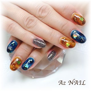 ライブ/推し活/ラメ/痛ネイル/ギャラクシー - Az NAIL ゆき＊のネイル