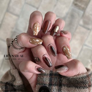 ネイルンページ 春/夏/ハンド/シェル/ニュアンス - I.のネイルデザイン[No.6324234