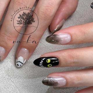 フレンチ/ワンカラー/マグネット/ジェルネイル - rukanail0303のネイル