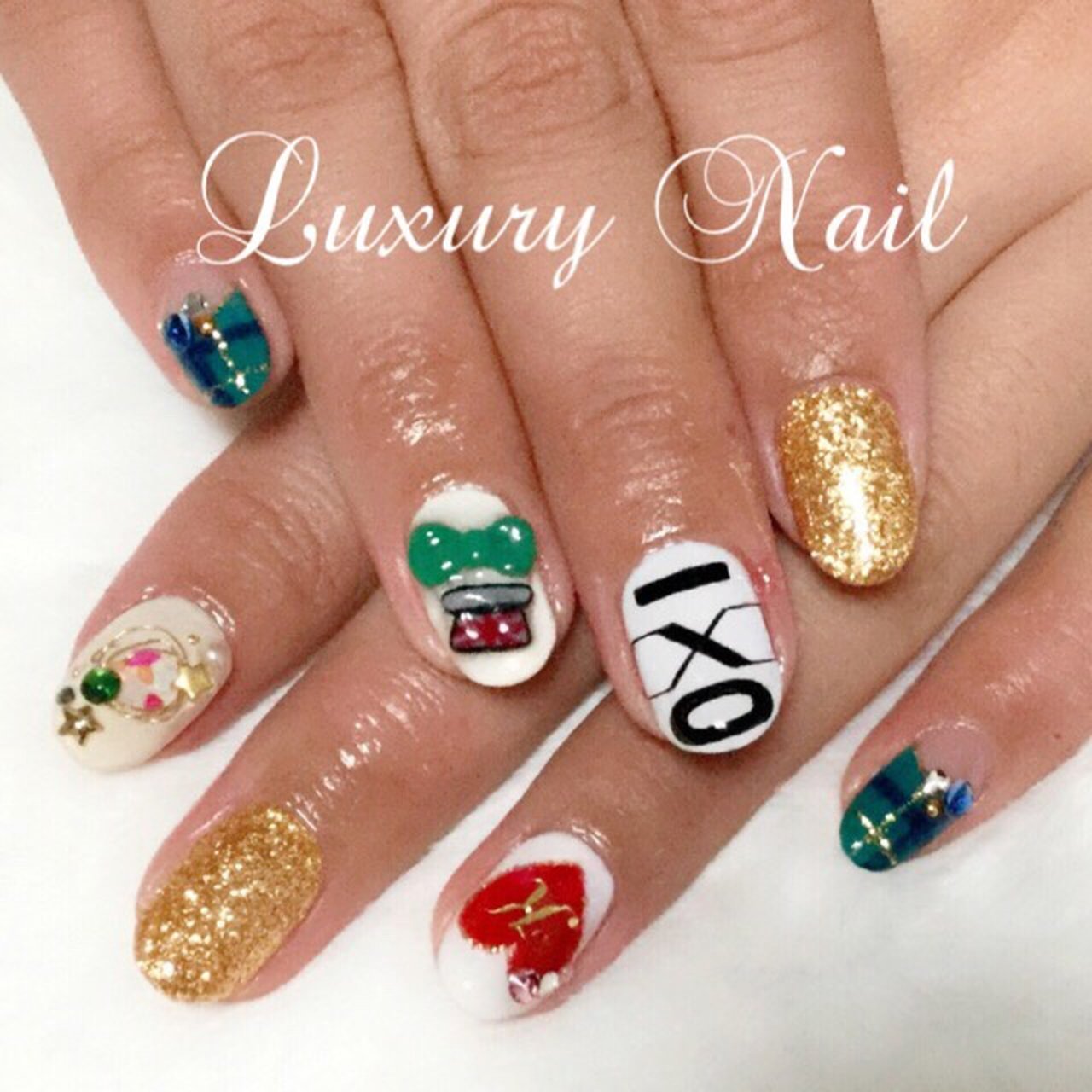 オールシーズン ライブ パーティー 女子会 ハンド ちいやんのネイルデザイン No ネイルブック