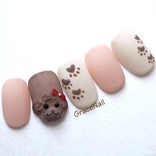 人気順 犬ネイルのネイルデザイン ネイルブック