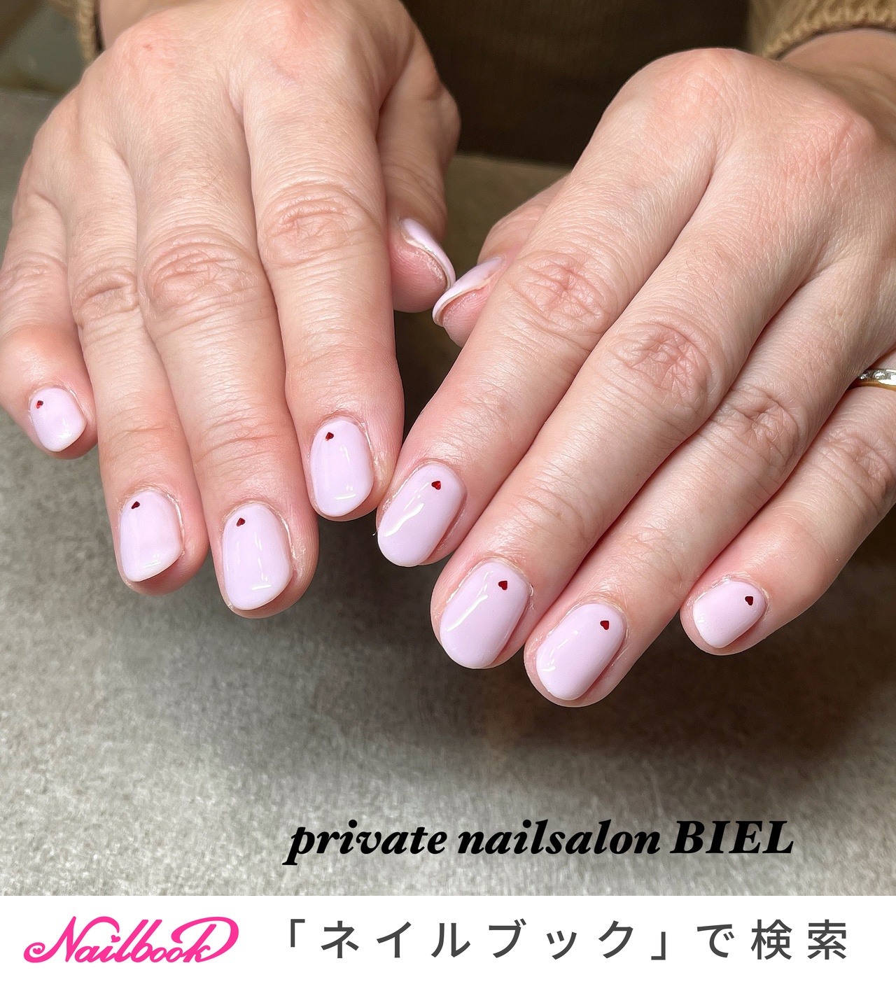 【カラー変更、サイズ指定無料】ネイルチップ　バレンタインネイル　ハートネイル ハートチョコ♡ネイルチップ バレンタイン スイーツ ネイルチップ 赤