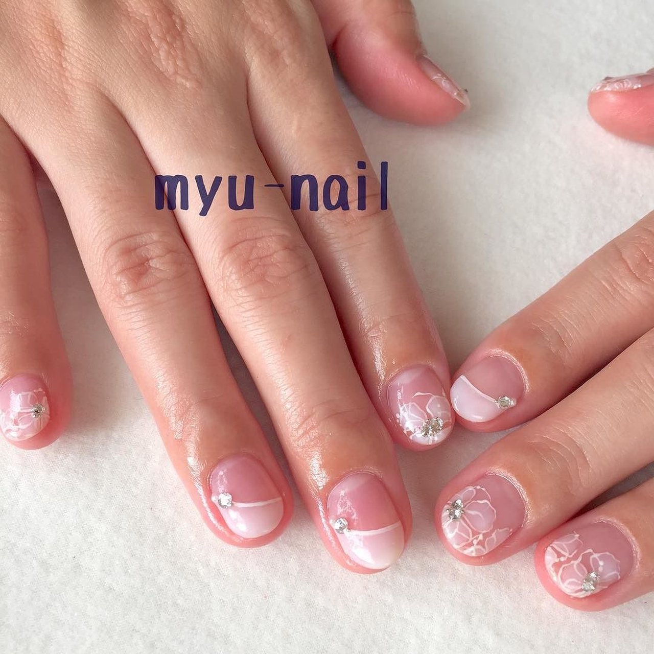 オールシーズン/オフィス/パーティー/デート/ハンド - myu-nail