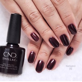 オールシーズン/オフィス/ハンド/シンプル/ワンカラー - シェラック