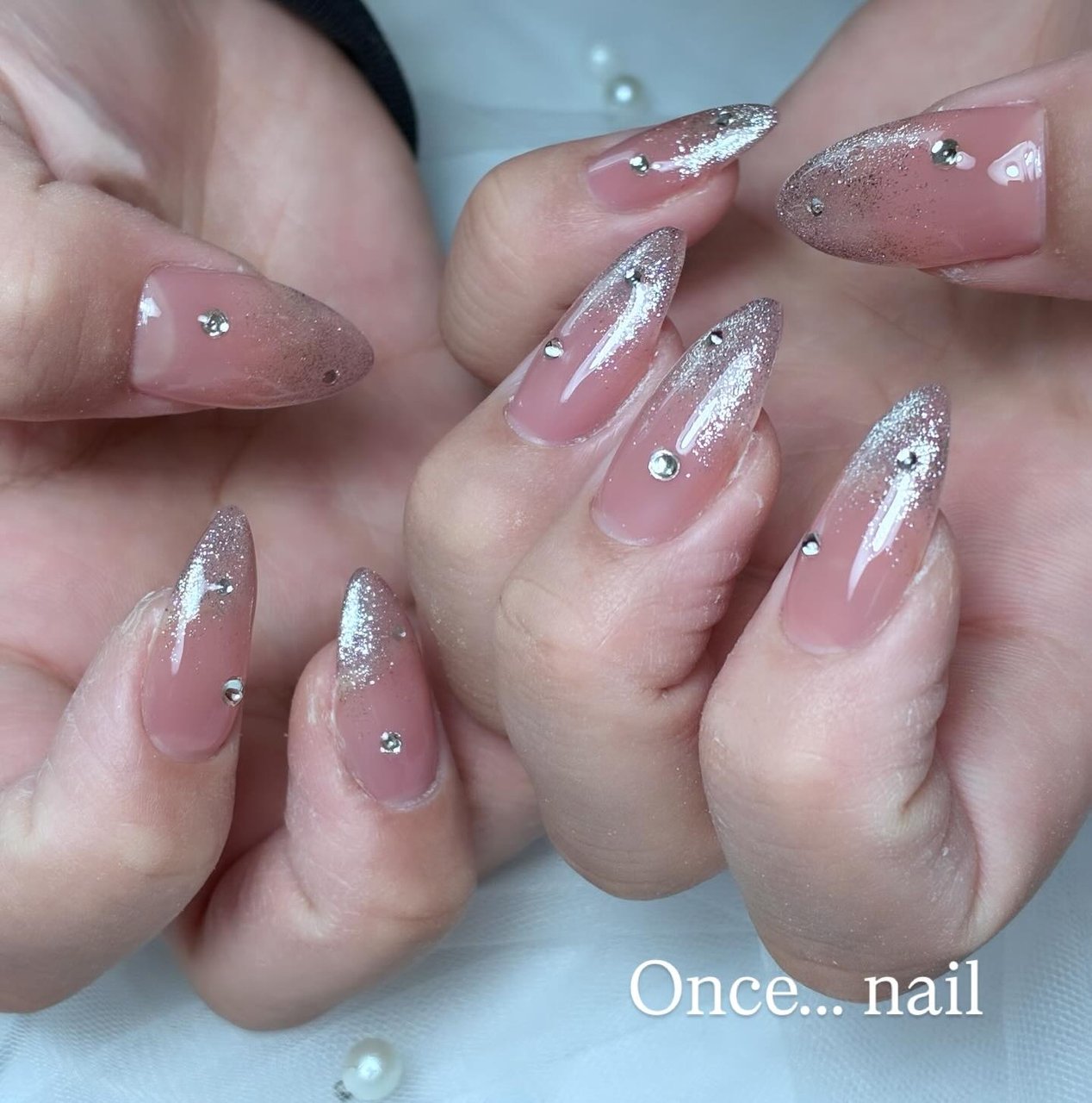 秋/グラデーション/ワンホン/韓国/ロング - Once... nailのネイル 