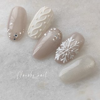 人気順｜クリスマス/ニットのネイルデザイン｜ネイルブック