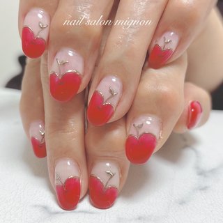 人気順｜ニュアンス/個性派/#りんごネイル⁣のネイルデザイン｜ネイルブック