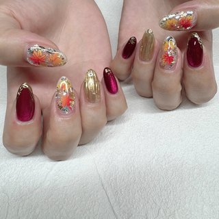 2026年】新着順｜ホログラム/もみじのネイルデザイン｜ネイルブック