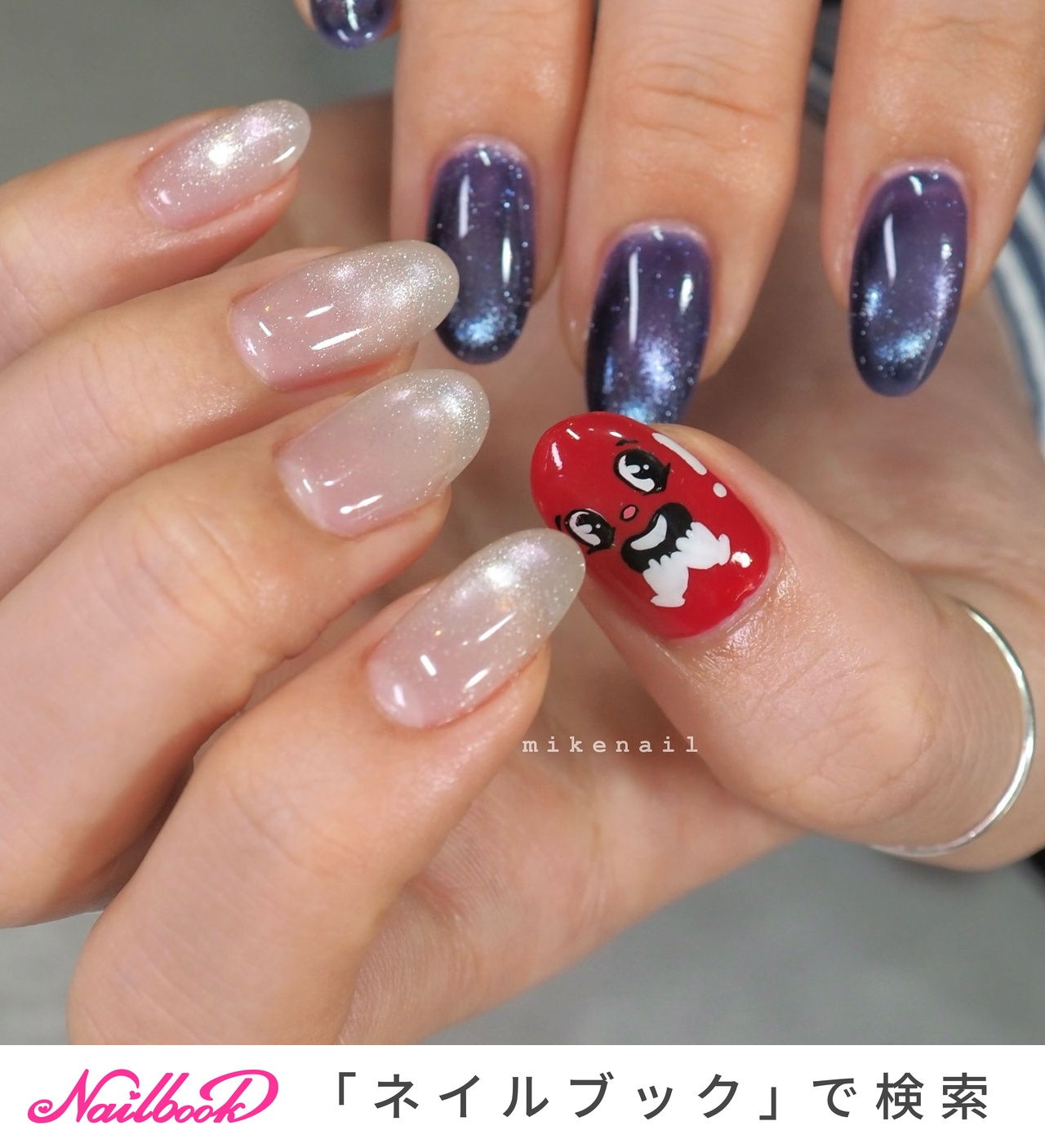 マグネット - shiho_mikenailのネイルデザイン[No.9703313]｜ネイルブック