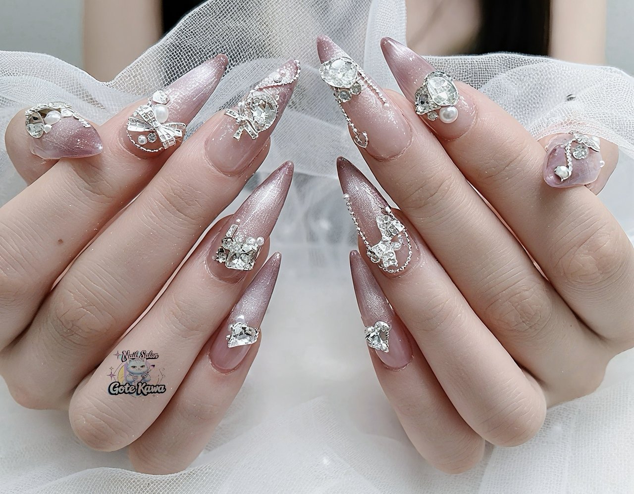【ＧＷセール】ネイル まとめ売り Gote Kawa Nail Salonのネイルデザイン[No.9710572]｜ネイルブック