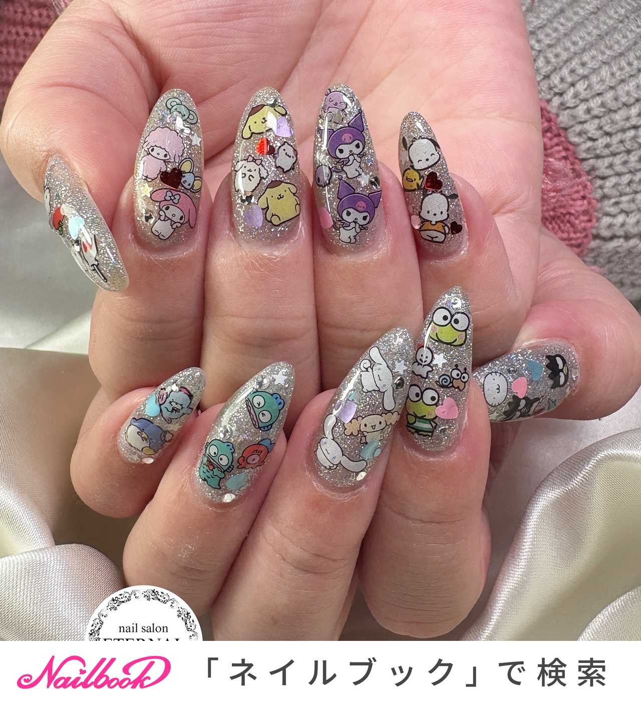 おすすめ順｜カラフル(レインボー)/#サンリオのネイルデザイン｜ネイル