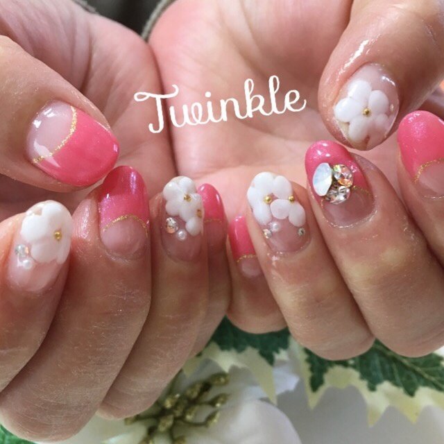 オールシーズン 成人式 オフィス デート ハンド Nail Salon Twinkleのネイルデザイン No ネイルブック