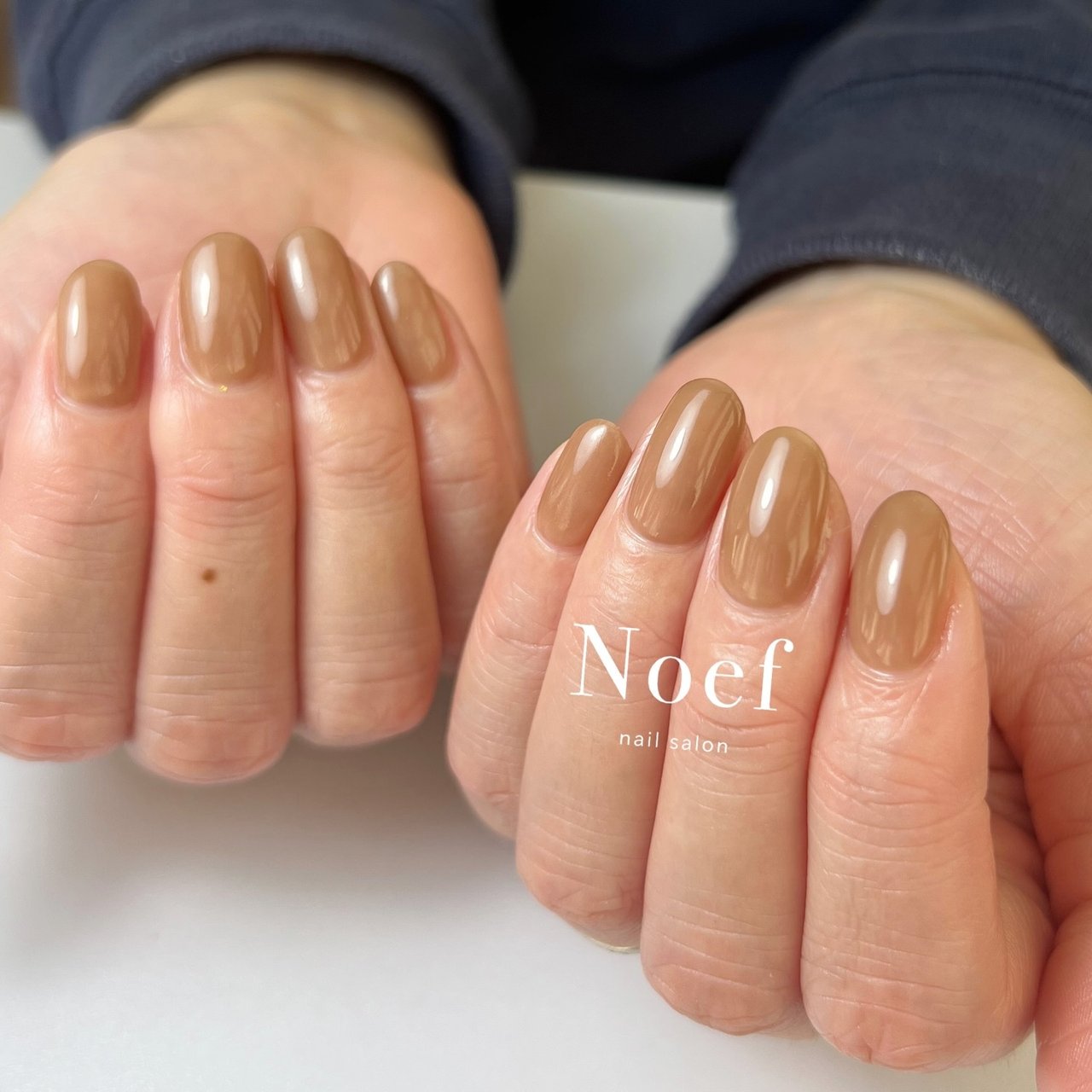 秋/冬/オフィス/シンプル/大人 - nail salon Noefのネイルデザイン[No