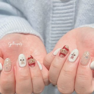 ワンホンネイル(ワンホン/中国ネイル/中華ネイル)/#ピクシーネイルの