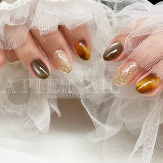 ハンド/ジェルネイル/お客様 - chatte_nailのネイルデザイン[No