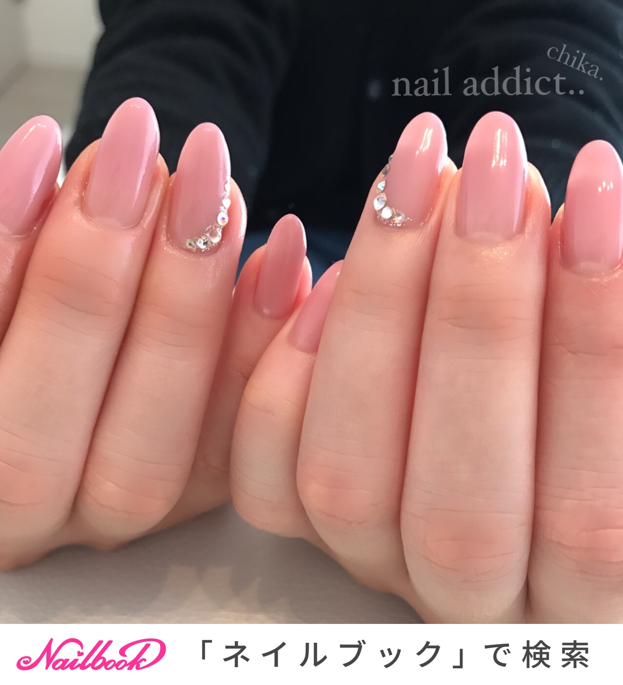 オールシーズン オフィス 女子会 ハンド シンプル Nail Addict ネイルアディクト 大人の為のネイルサロン下関のネイル デザイン No ネイルブック