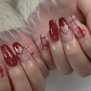 個性派/ロング/ネイルチップ - あいりのネイルデザイン[No.8776320