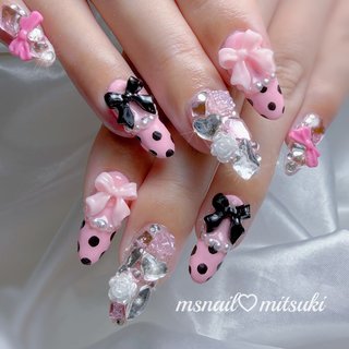 🩵みつき🩵｜M's Nail & eye ⭐️パーツ使い放題⭐️｜上溝のネイル
