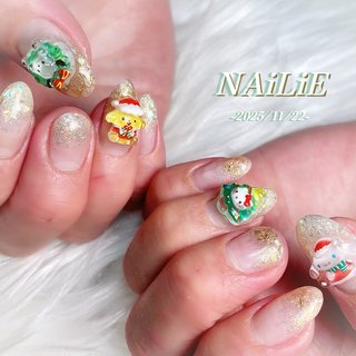 2026年】新着順｜クリスマス/#サンリオネイルのネイルデザイン｜ネイル