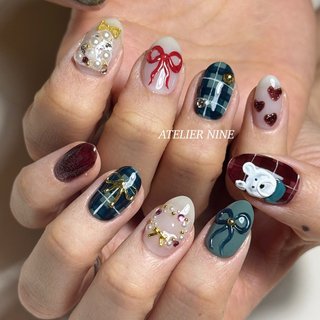 テディベアのネイルデザイン｜ネイルブック