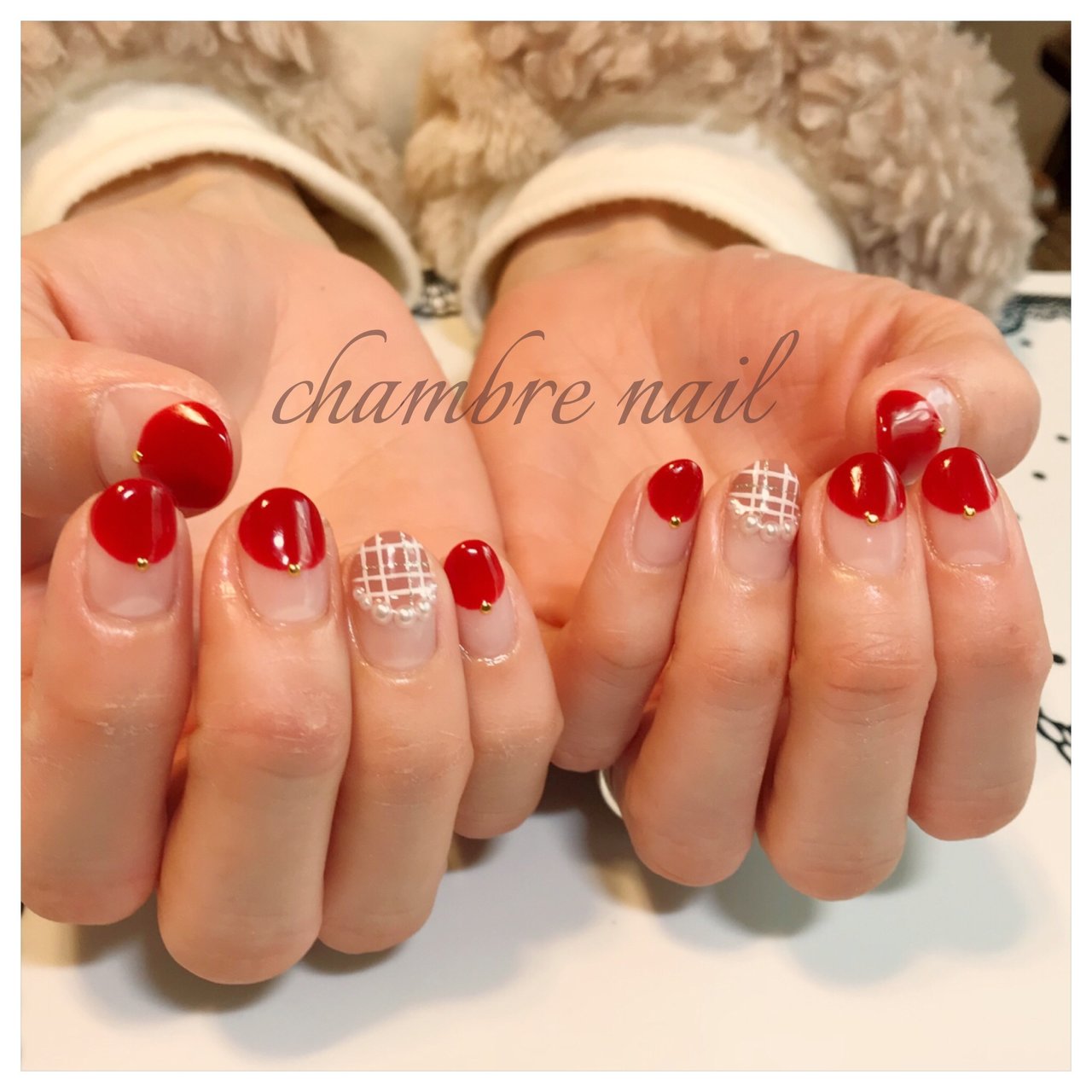 冬 バレンタイン デート 女子会 ハンド Chambre Nailのネイルデザイン No ネイルブック