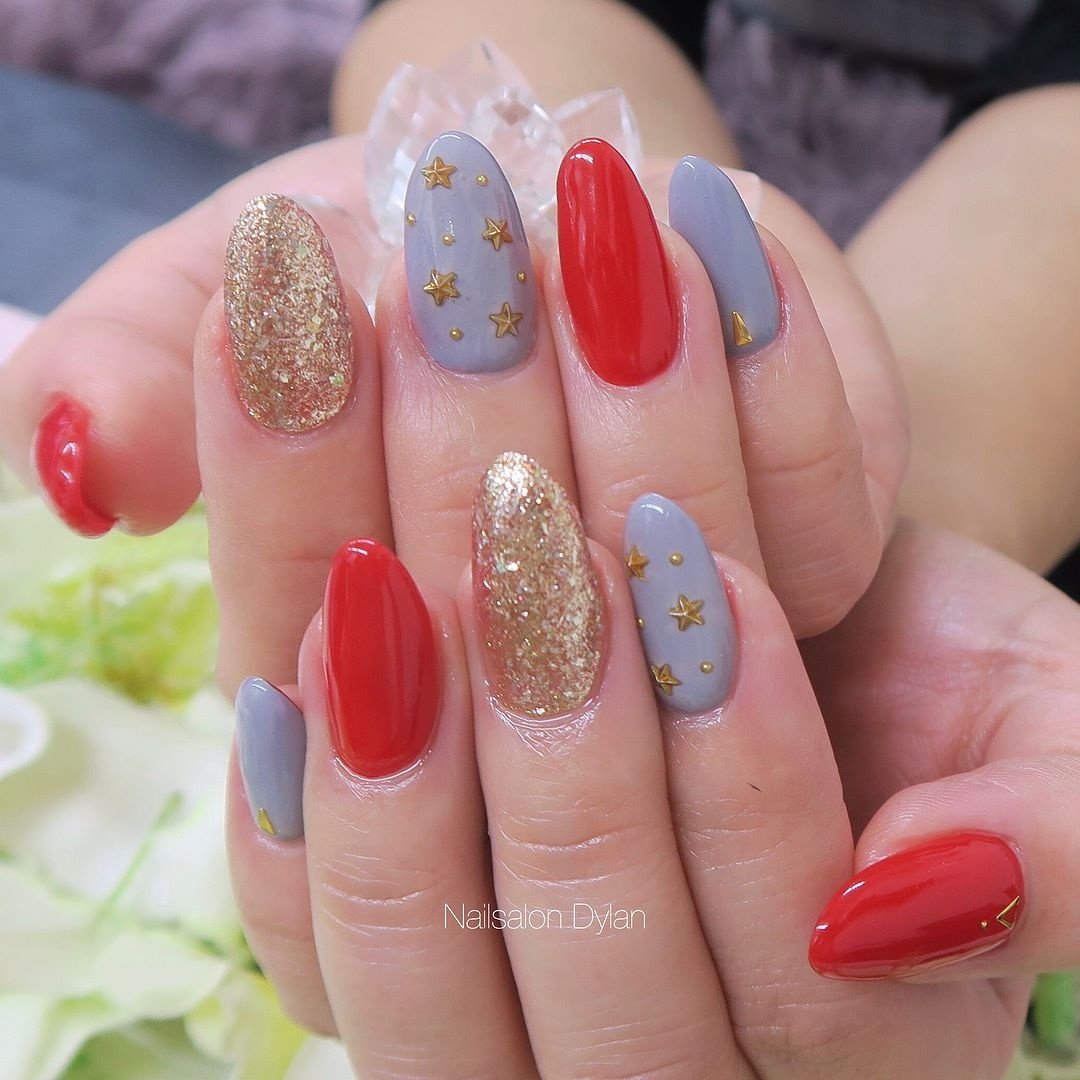 オールシーズン お正月 パーティー デート ハンド Nailsalon Schooldylanのネイルデザイン No ネイルブック