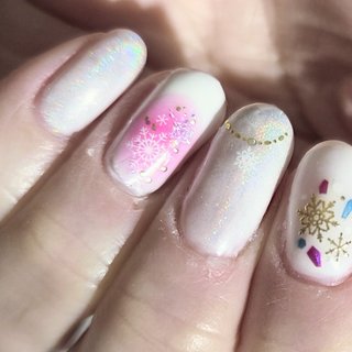 ミラー/ユニコーンのネイルデザイン｜ネイルブック