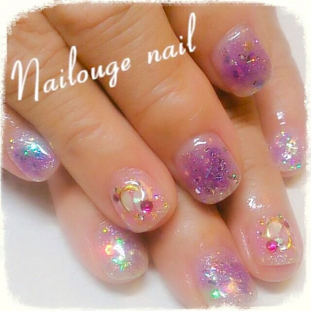 冬 デート 女子会 ハンド ホログラム Nailsalon Nailougeのネイルデザイン No 2777071 ネイルブック