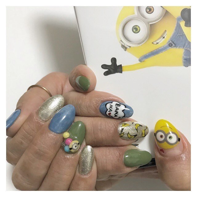 キャラクター 3d Nico Nailのネイルデザイン No ネイルブック