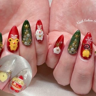 2026年】新着順｜クリスマス/#サンリオネイルのネイルデザイン｜ネイル