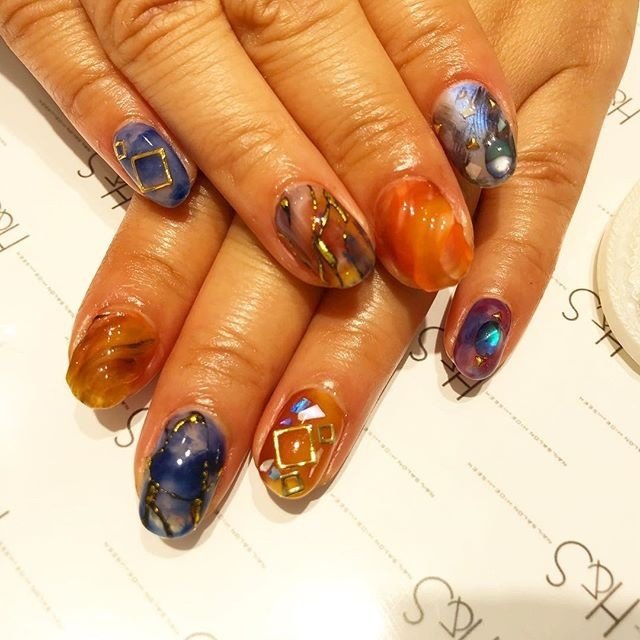 オールシーズン お正月 成人式 パーティー ハンド ネイルサロンh S高崎オーパのネイルデザイン No ネイルブック