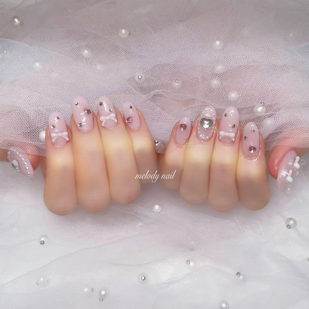 手が綺麗に見えるネイル/オールシーズン/オフィス/推し活/ハンド