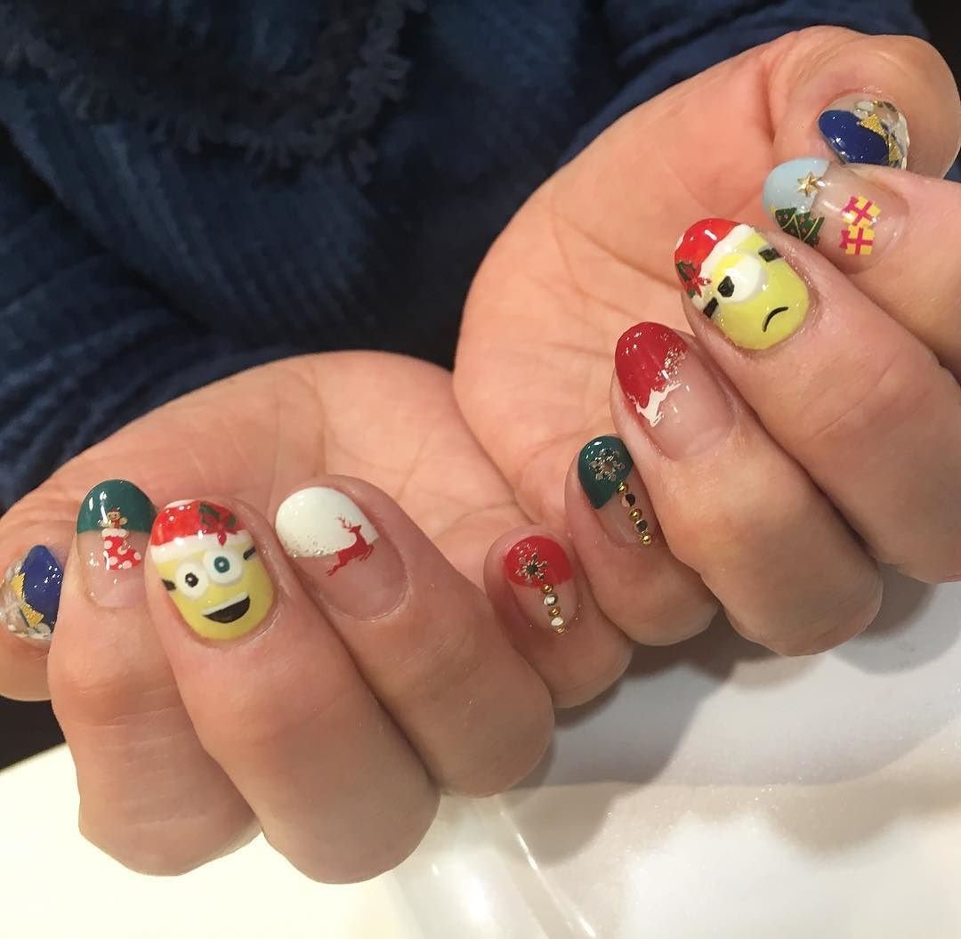 冬 ライブ クリスマス ハンド ミディアム Garden Nail のネイルデザイン No 2780767 ネイルブック