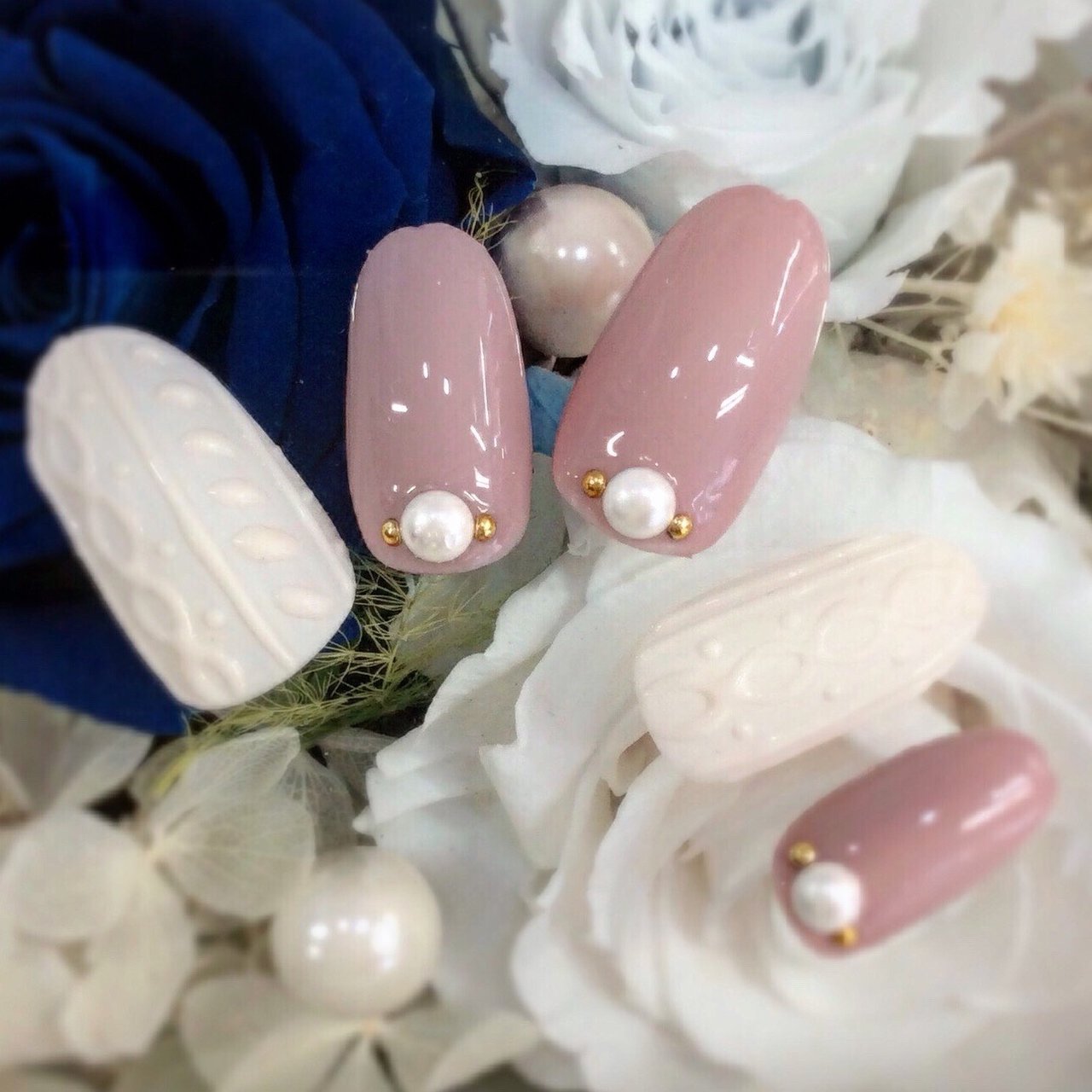 冬 お正月 バレンタイン デート ハンド 溝の口 Nail Trees ネイルトゥリース のネイルデザイン No ネイル ブック