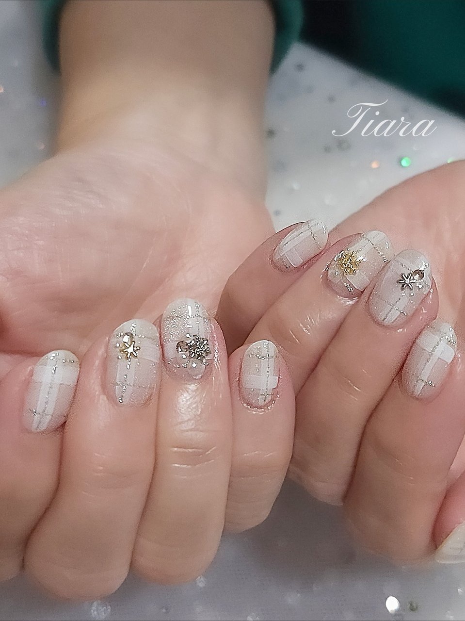 手が綺麗に見えるネイル/冬/クリスマス/女子会/ハンド - miho☆京都