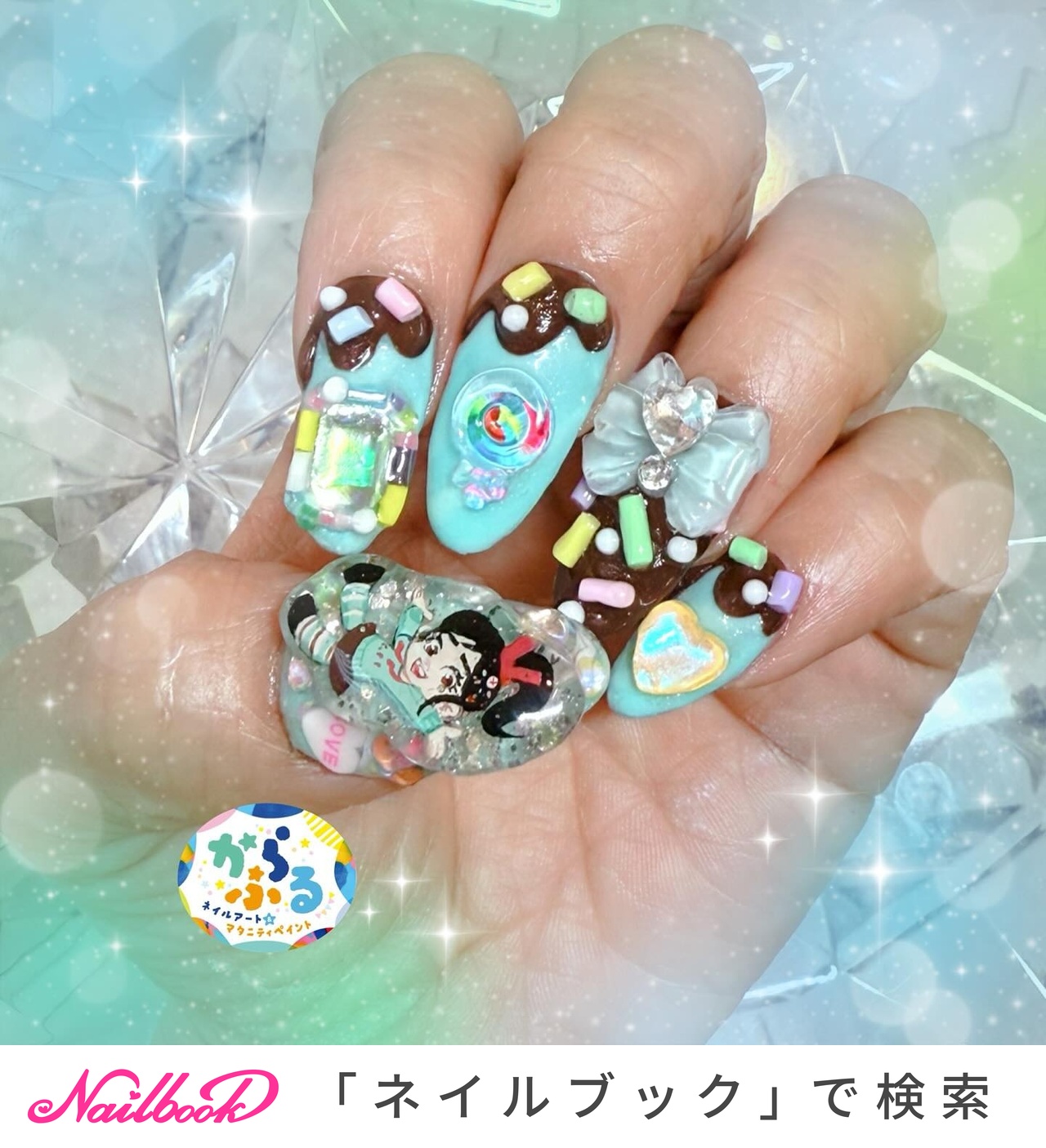 2026年】新着順｜カラフル/セルフネイル/#ディズニーネイルのネイル