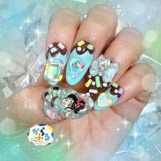 シュガーラッシュのネイルデザイン｜ネイルブック