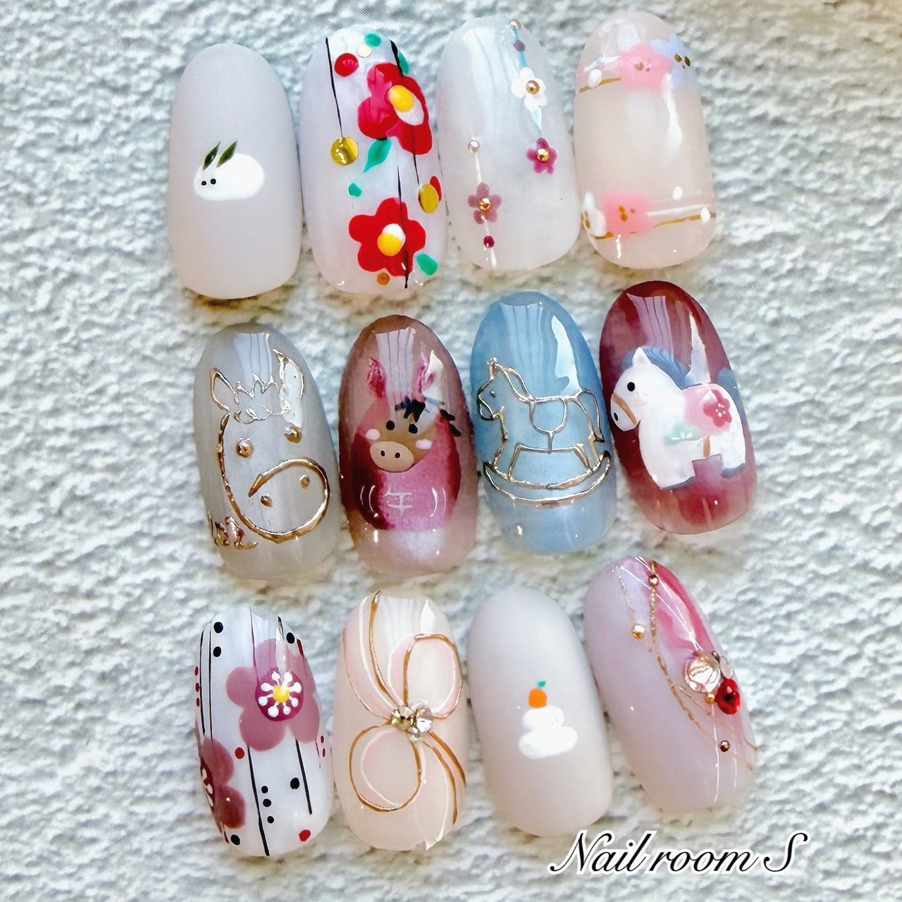 冬/お正月/成人式/オフィス/ハンド - Nailroom__S Shiho Hiratouの