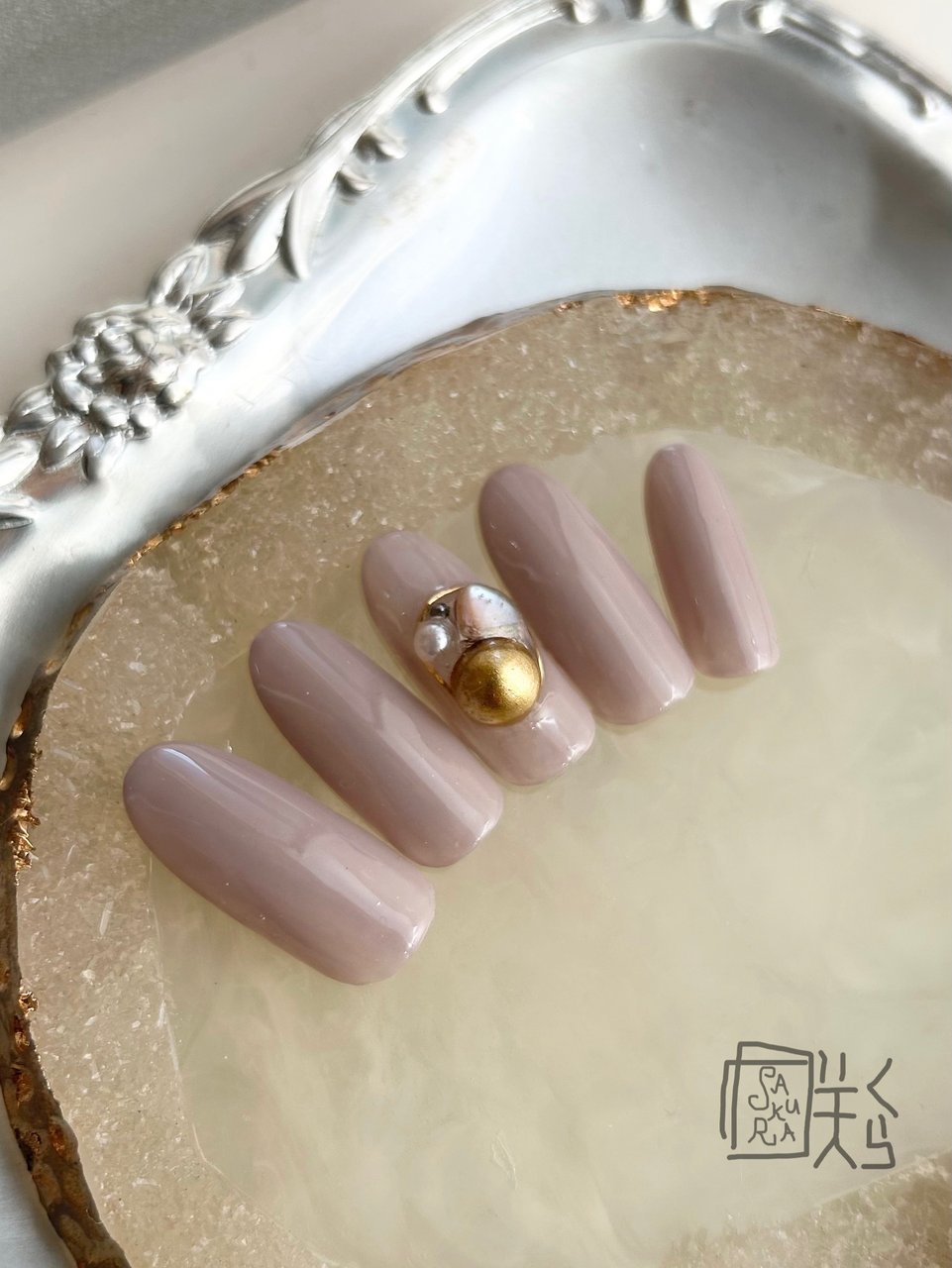 ネイル参考画像 オフィス/大人/ジェルネイル - nail_room_spicaのネイルデザイン[No