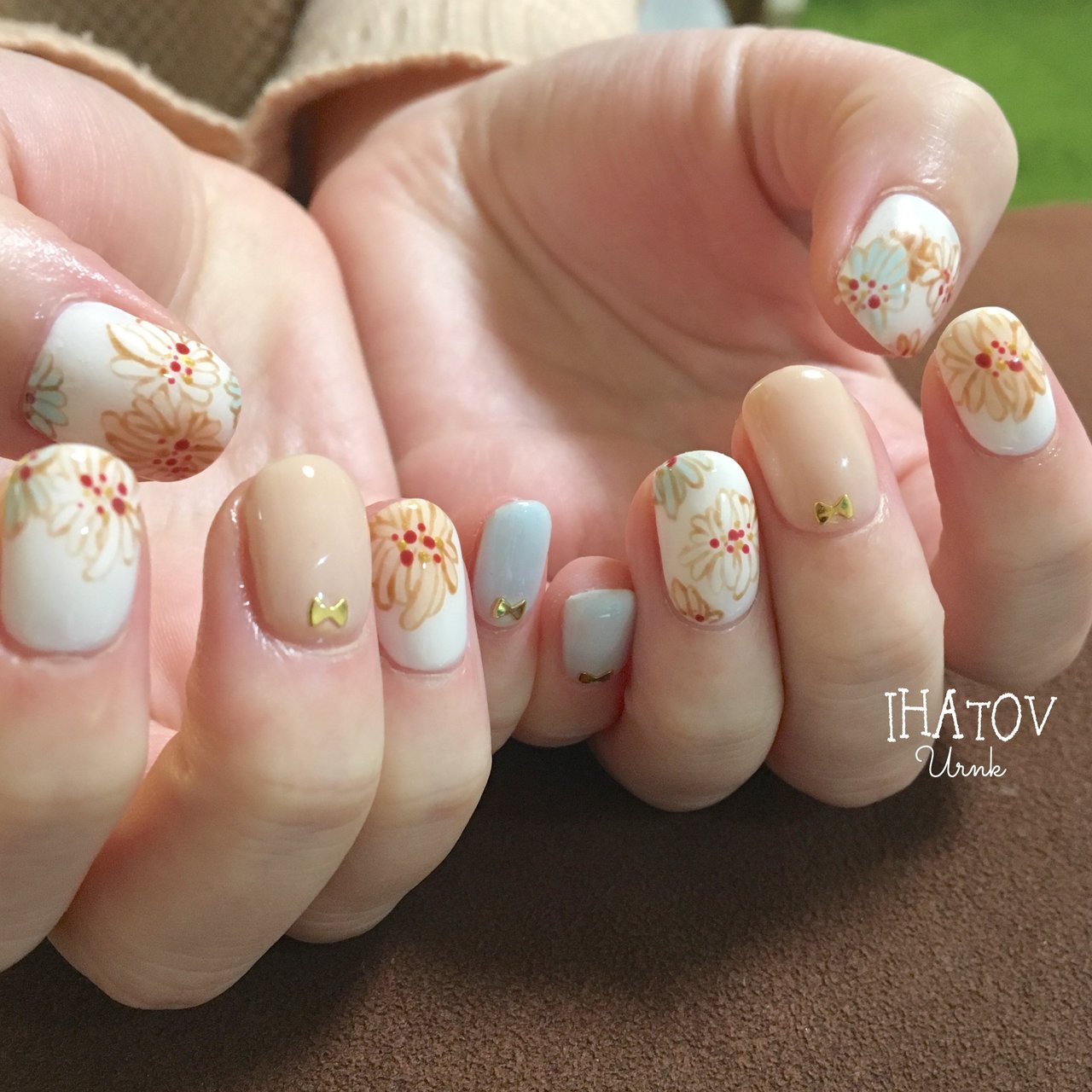 オールシーズン オフィス デート 女子会 ハンド Ihatov Nailarts のネイルデザイン No ネイルブック