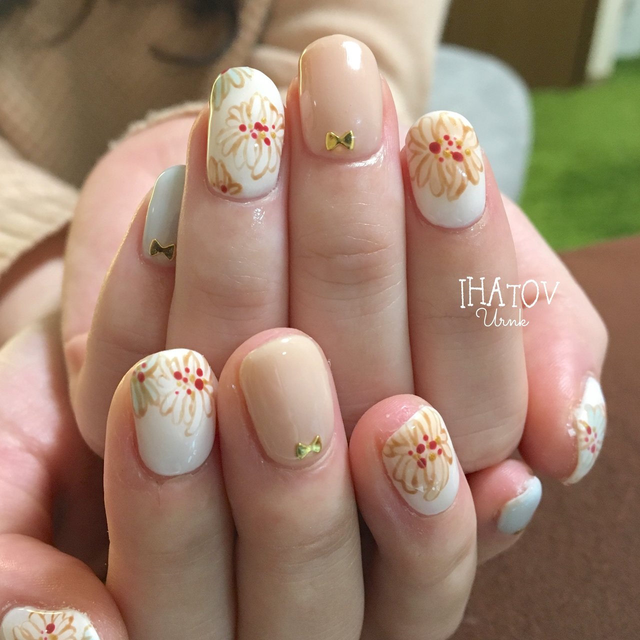 オールシーズン オフィス デート 女子会 ハンド Ihatov Nailarts のネイルデザイン No ネイルブック