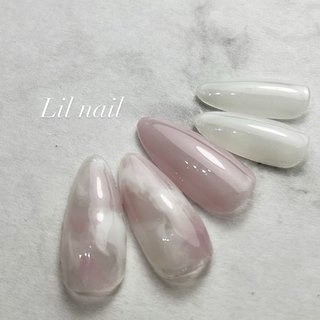 ブライダル/ニュアンス/ワンホンのネイルデザイン｜ネイルブック