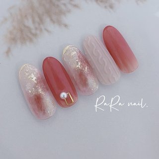 人気順｜ニット/ピンクのネイルデザイン｜ネイルブック
